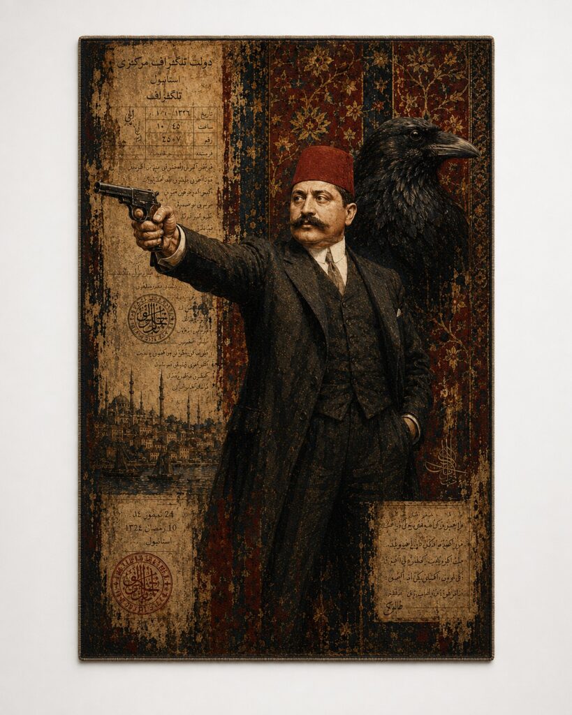 KUZGUN — Talat Paşa halısı, mekânda